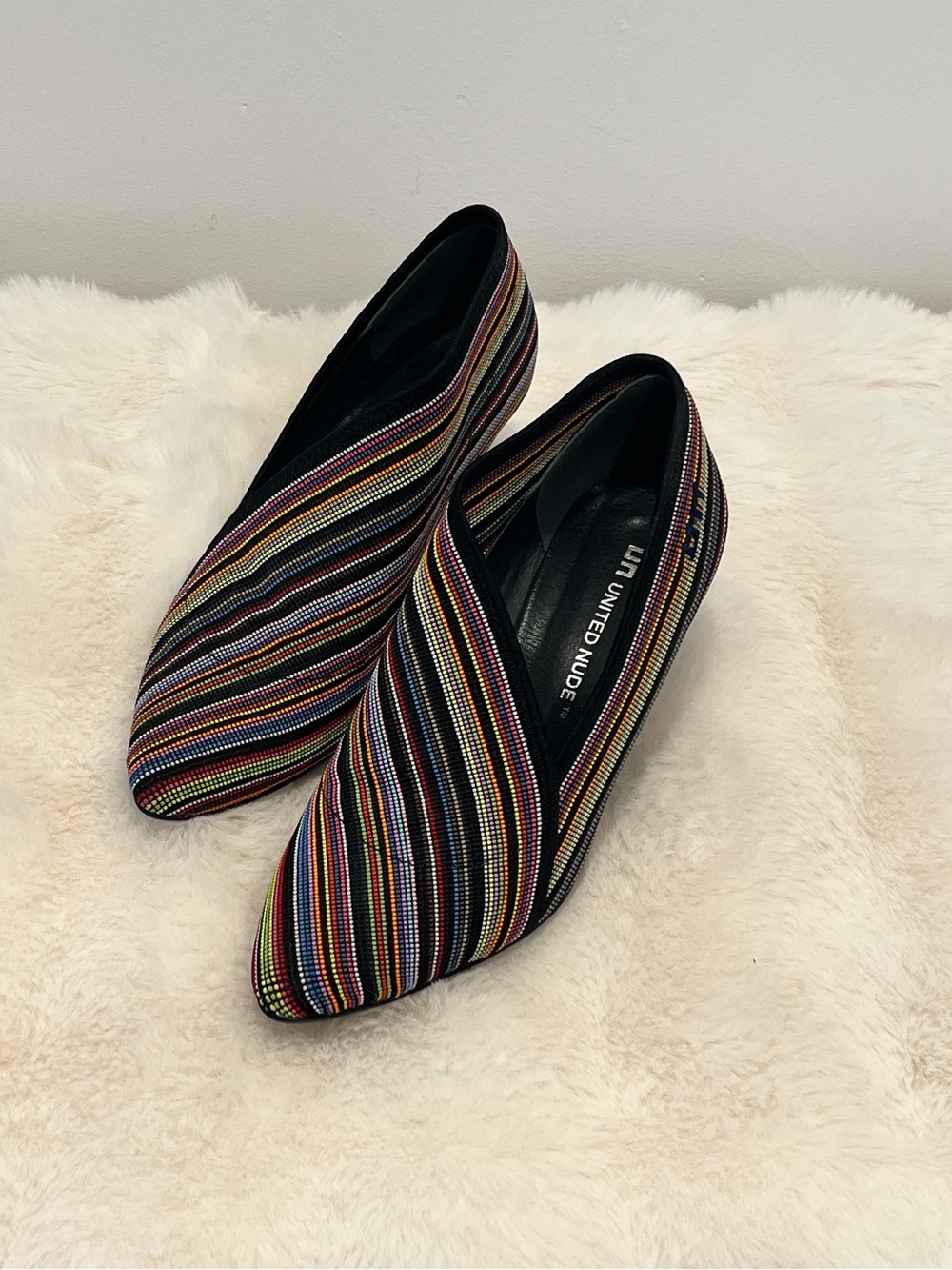 United Nude Pointed Multicolor Heels